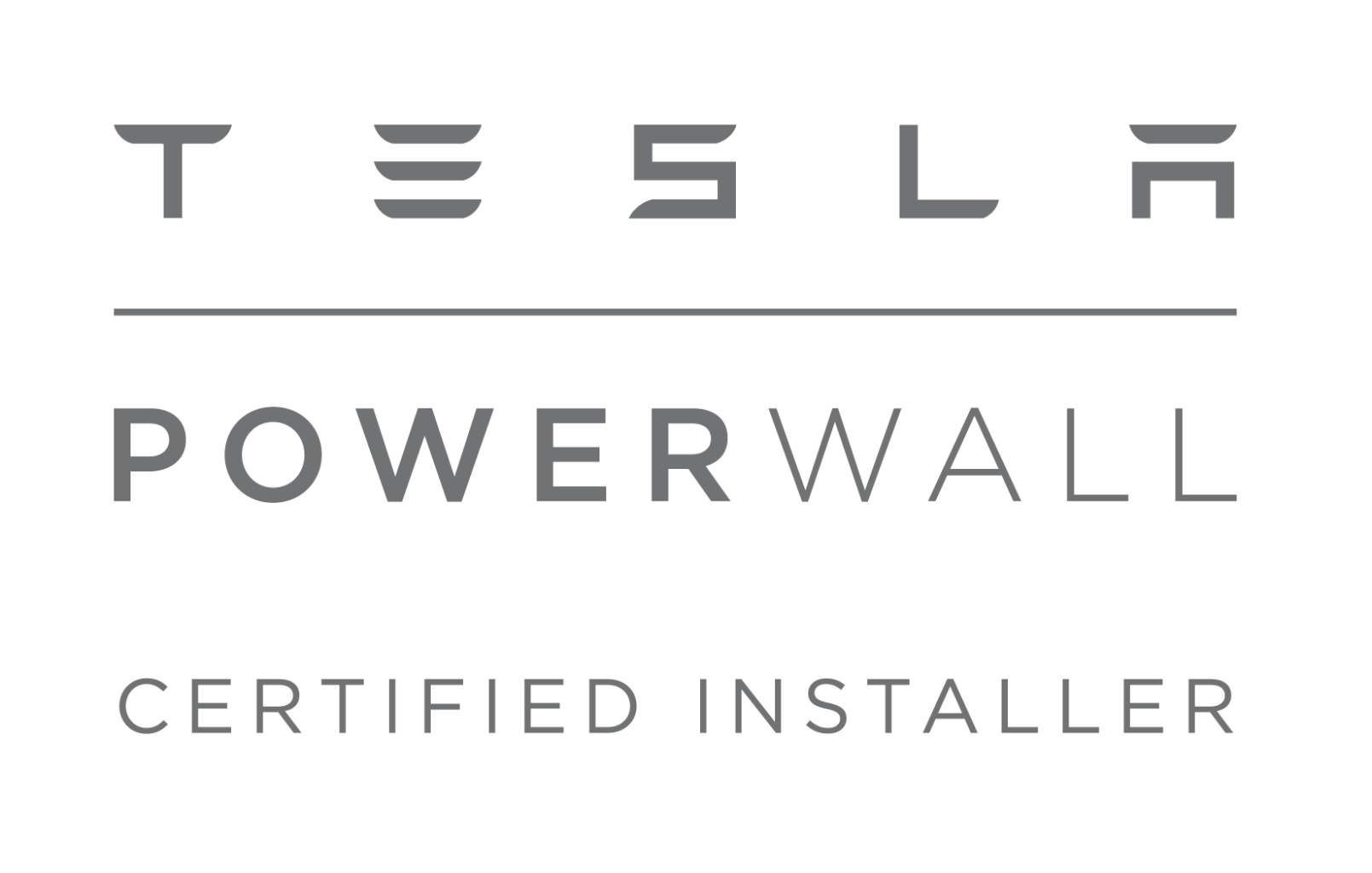 Powerwall Certified Installer Logo